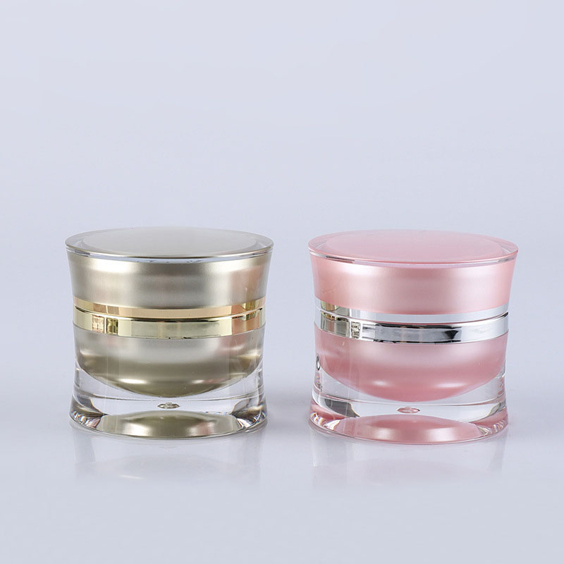 Gel Refill Pack - 30G roze/goud/parelwit acryl pot pot tin