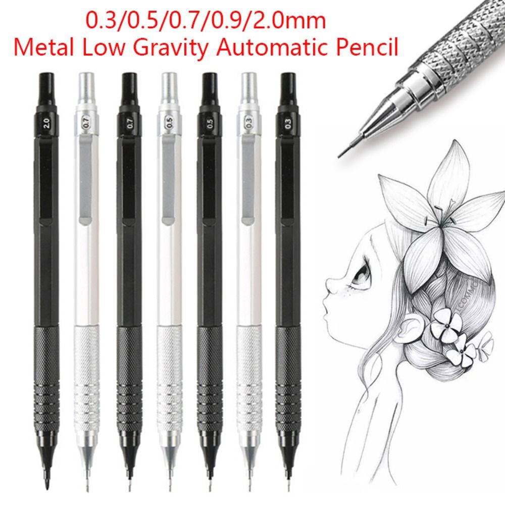 Mechanical Pencil 0.3 - Metalen mechanisch potlood, kantoorartikelen, potlood met