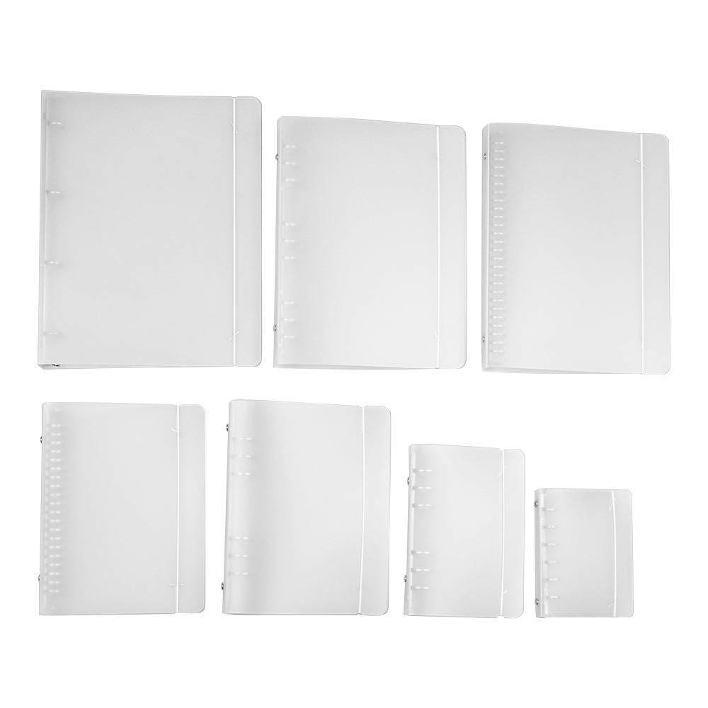 Binder A4 Lever - Mat Transparant A4/B5/A5/A6/A7 Losbladige Notebook Case