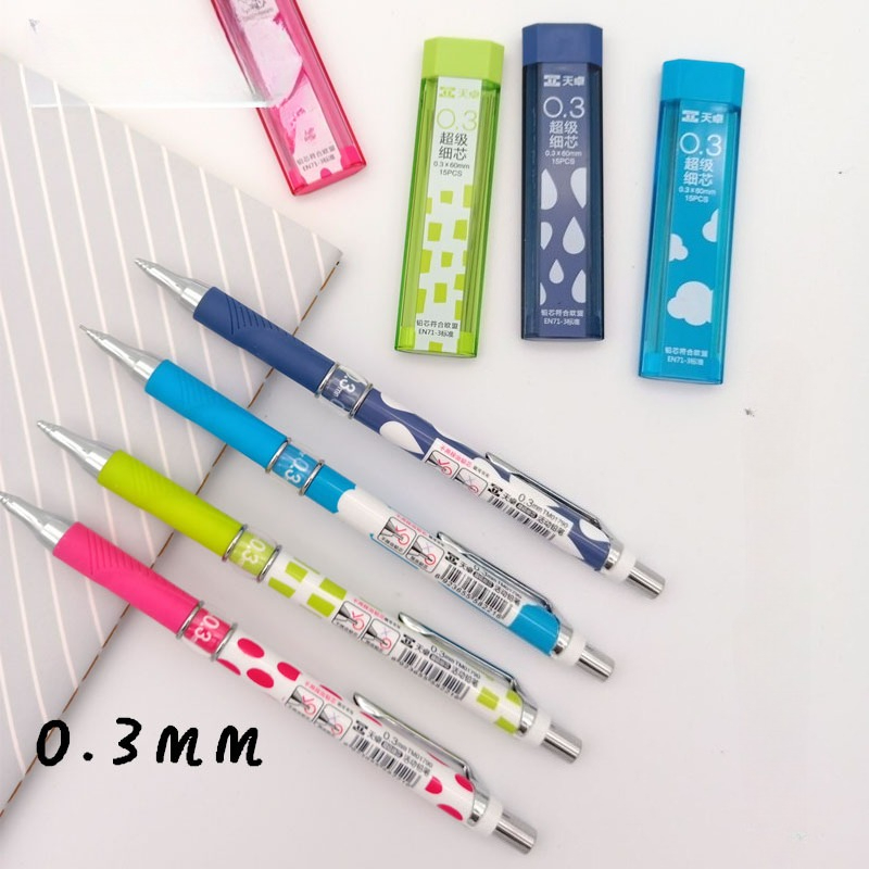 Mechanical Pencil 0.3 - 40 stks Leuke Nieuwigheid Vulpotlood 0.3mm