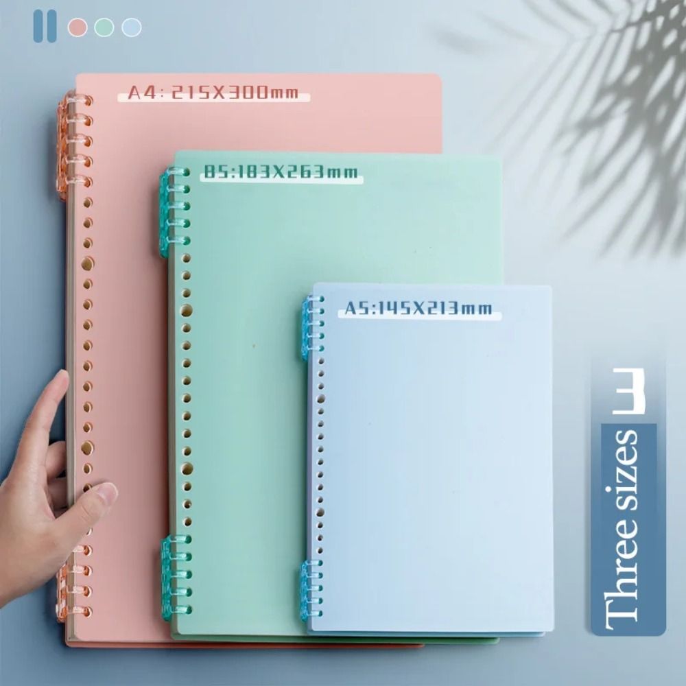 4 Stuks Pp Losbladige Boek Cov - Binder A4 Lever recensie en prijs