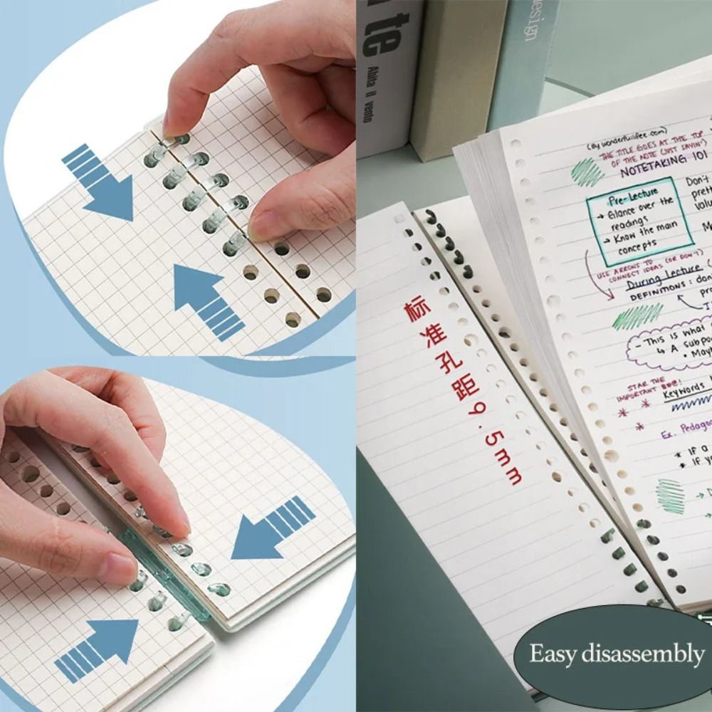 4 Stuks Pp Losbladige Boek Cov - Binder A4 Lever recensie en prijs
