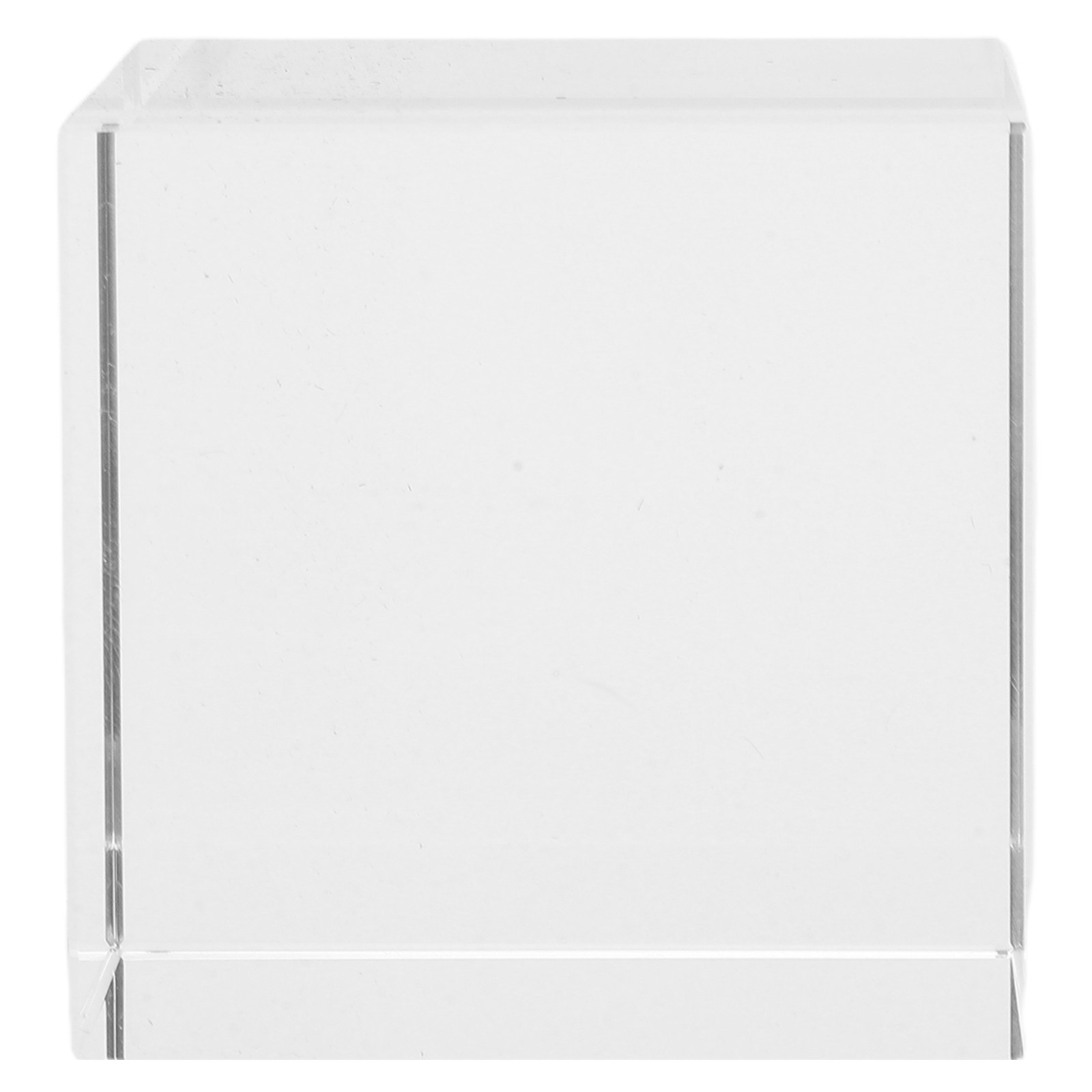 Helder vierkant kristallen pap - Book Weight Glass recensie en prijs