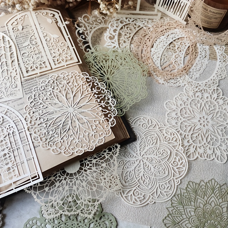 10st Vintage Kant Hol Materiaa - Ink Blotter Paper recensie en prijs