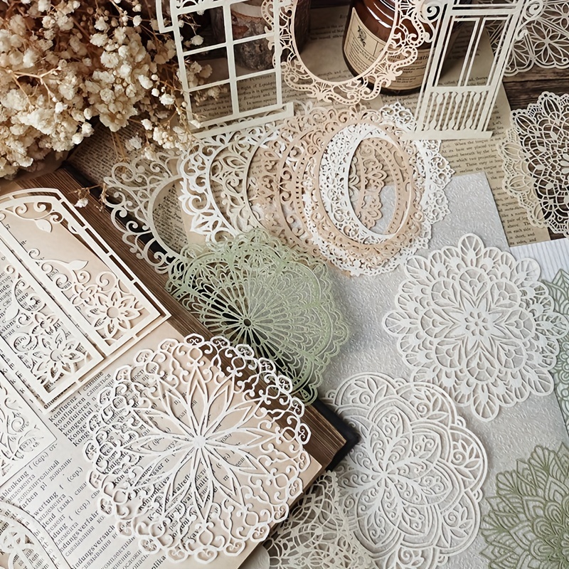 10st Vintage Kant Hol Materiaa - Ink Blotter Paper recensie en prijs