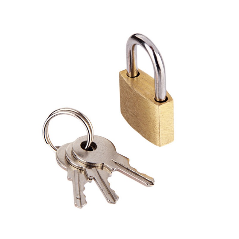 Massief messing hangslot met 3 - Letter Opener Brass recensie en prijs