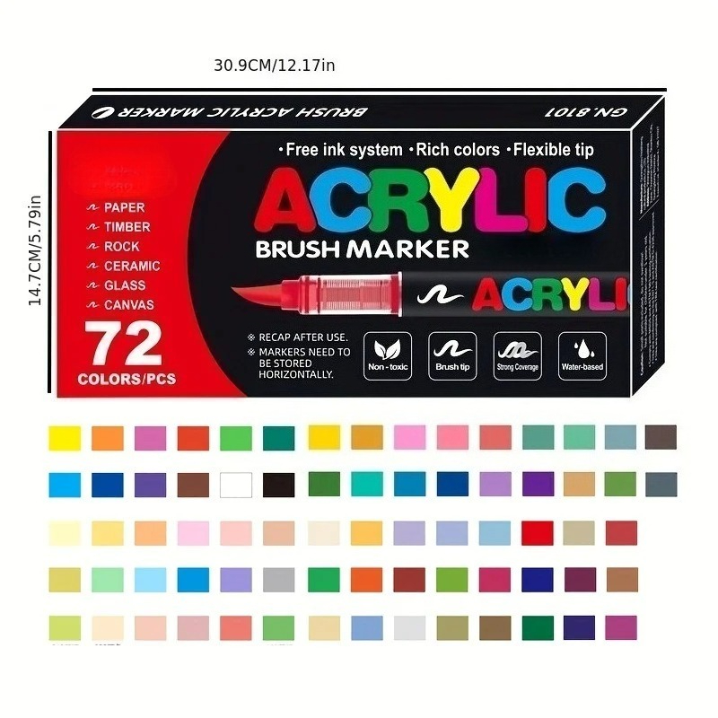 12-120 Kleuren Acrylverfpennen - Copic Marker Classic recensie en prijs