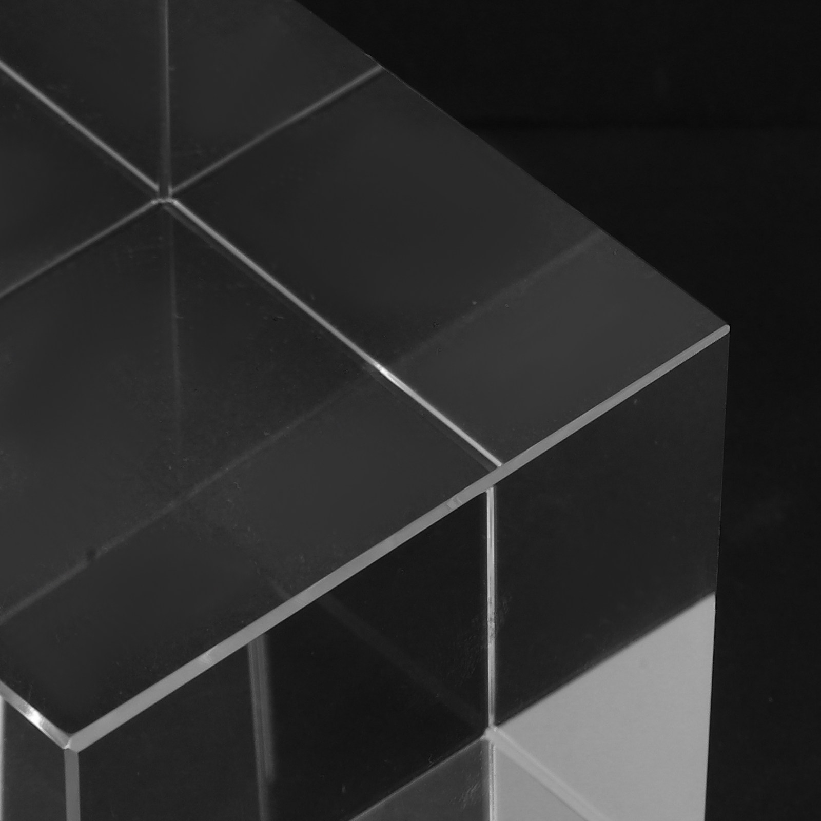 Vierkant, helder kristal, zwaa - Book Weight Glass recensie en prijs