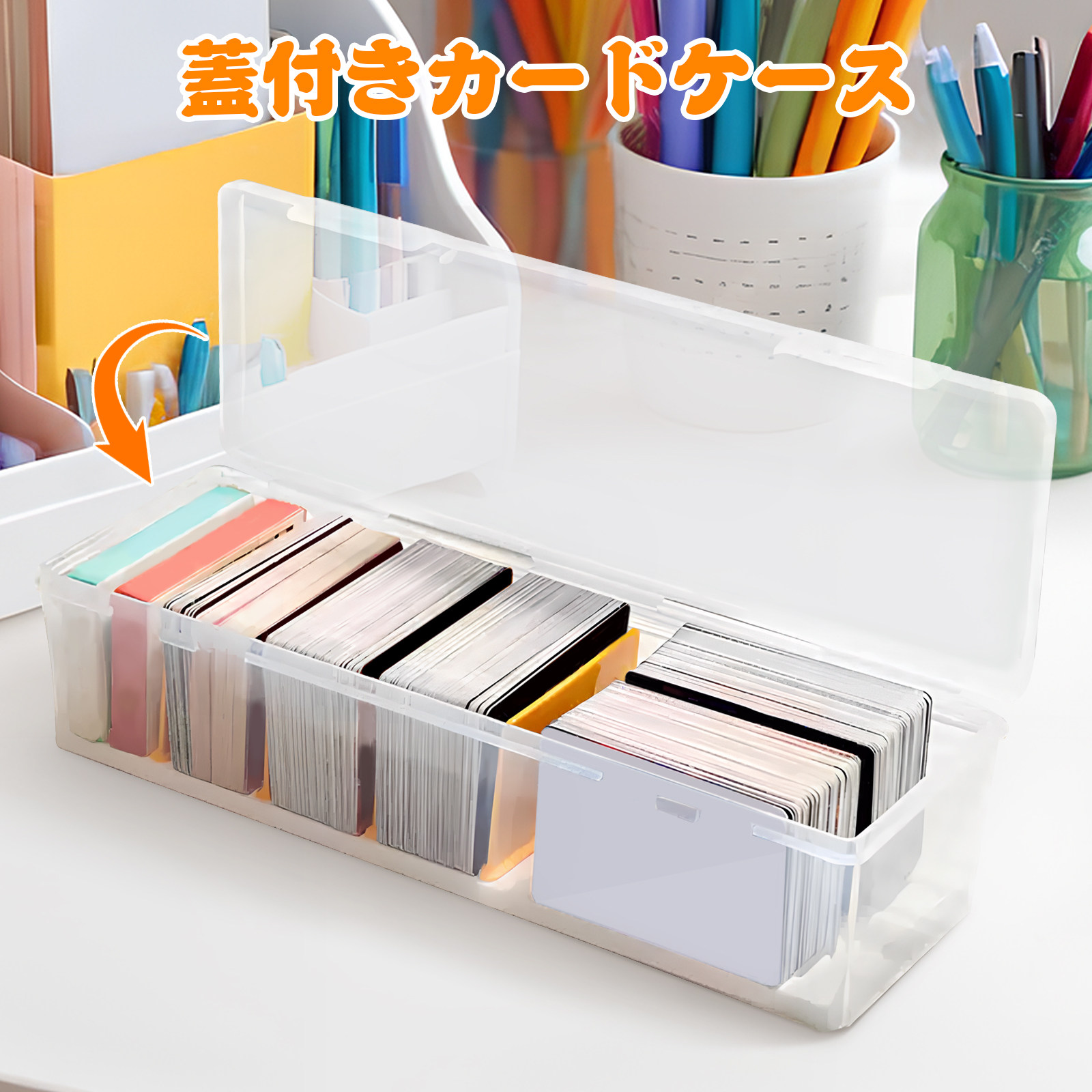Stevige plastic kaartorganizer - Card Index Box recensie en prijs