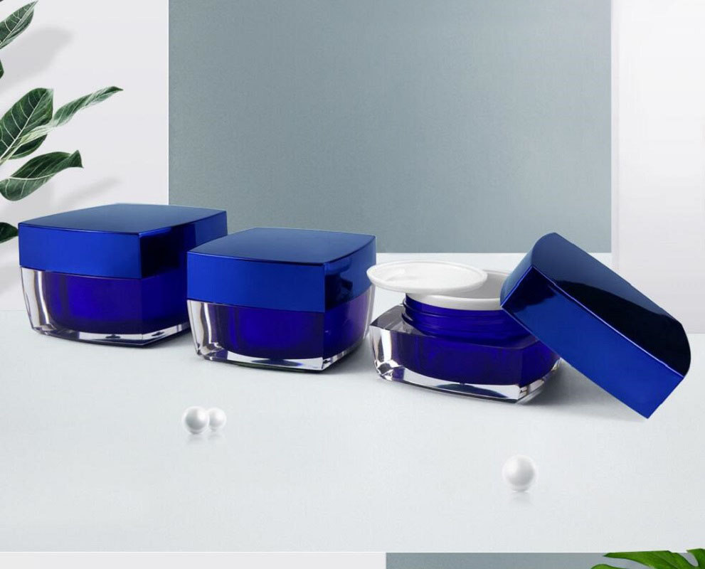 50g donkerblauwe vierkante vor - Gel Refill Pack recensie en prijs